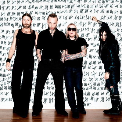 Gewinne 2x2 Tickets für Backyard Babies in der Härterei