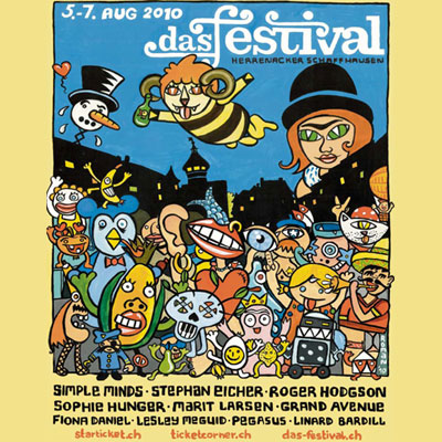 Eicher mit Special Guests am 'das festival' in Schaffhausen
