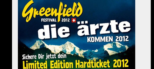 Die Ärzte sind der erste Headliner fürs Greenfield 2012