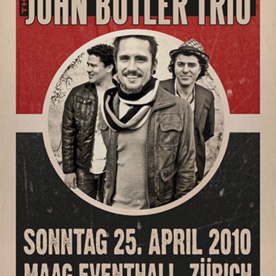 Gewinne 1x2 Tickets für John Butler Trio in Zürich