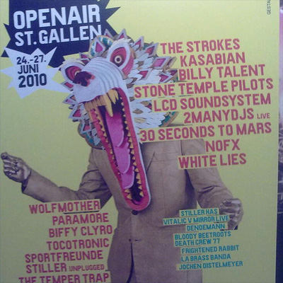 Warum Pearl Jam, RATM etc. 2010 nicht in St. Gallen spielen