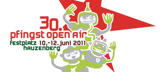Ein bunter Mix zum Jubiläum - Gratis ans 30. Pfingst-Open-Air nach Hauzenberg