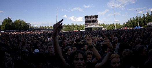 Sonisphere Schweiz Ende Mai 2012 in Yverdon