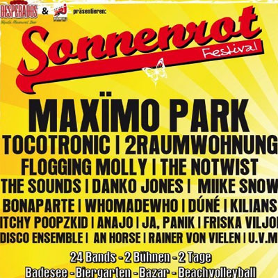Gewinne 2 Festivalpässe für das Sonnenrot 2010!