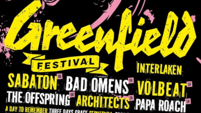 2. Bandpaket fürs Greenfield 2026 bringt Volbeat, Sabaton & Co