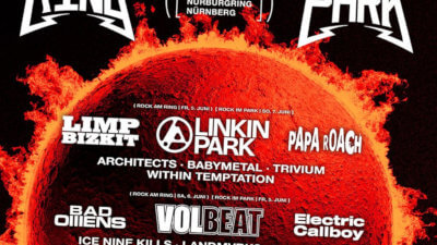 Rock am Ring/Rock im Park 2026 neu auch mit Iron Maiden, Volbeat, Limp Bizkit & Co