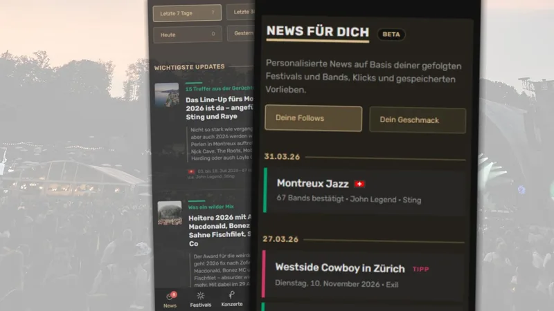 openairguide.net lanciert neue News-Rubrik – inklusive «Für Dich»