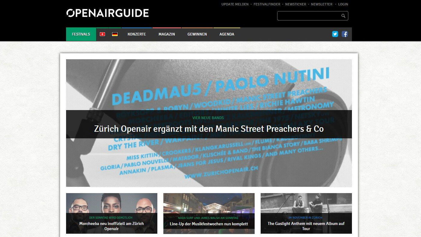 openairguide.net im Jahr 2014